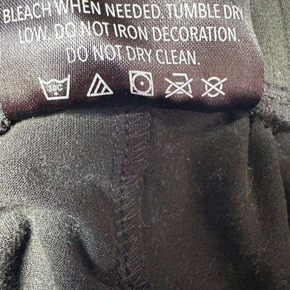 True Religion Pajama Pants Mens Sz Large Jogger Loungewear Lightweight Black - Picture 8 of 8